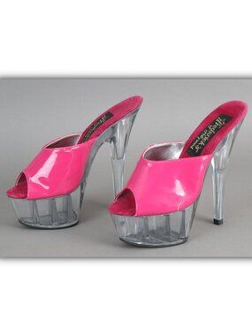Frederick’s of Hollywood extreme high heel shoes NEW WITH DEFECTS Please read